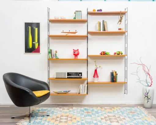 Pamono Vintage Teak Wall Shelf from WHB, 1960s Hot