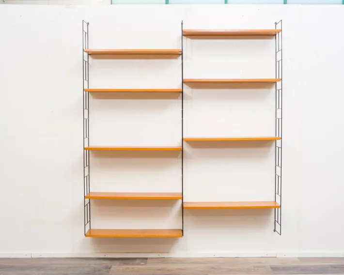 Pamono Vintage Teak Wall Shelf from WHB, 1960s Hot