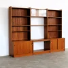 Pamono Vintage Teak Wall Unit, 1960s Best