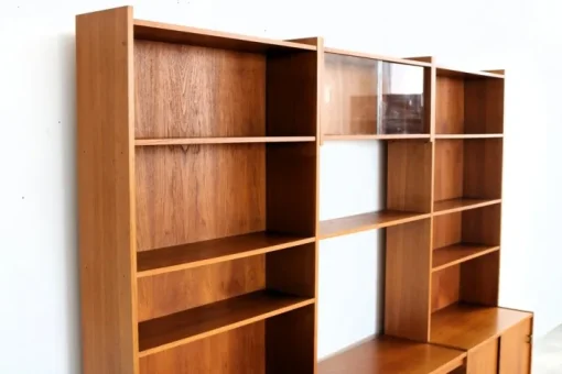 Pamono Vintage Teak Wall Unit, 1960s Best