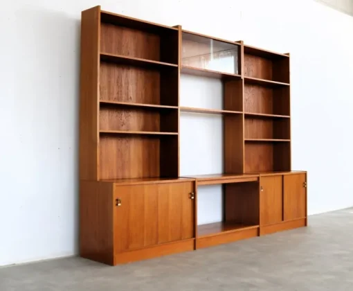 Pamono Vintage Teak Wall Unit, 1960s Best