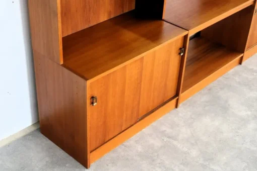 Pamono Vintage Teak Wall Unit, 1960s Best