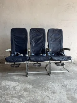 Pamono Vintage Triple Airplane Seats from Recaro
