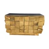 Pamono Vintage Two-Door Brass Sideboard, 1980s Best
