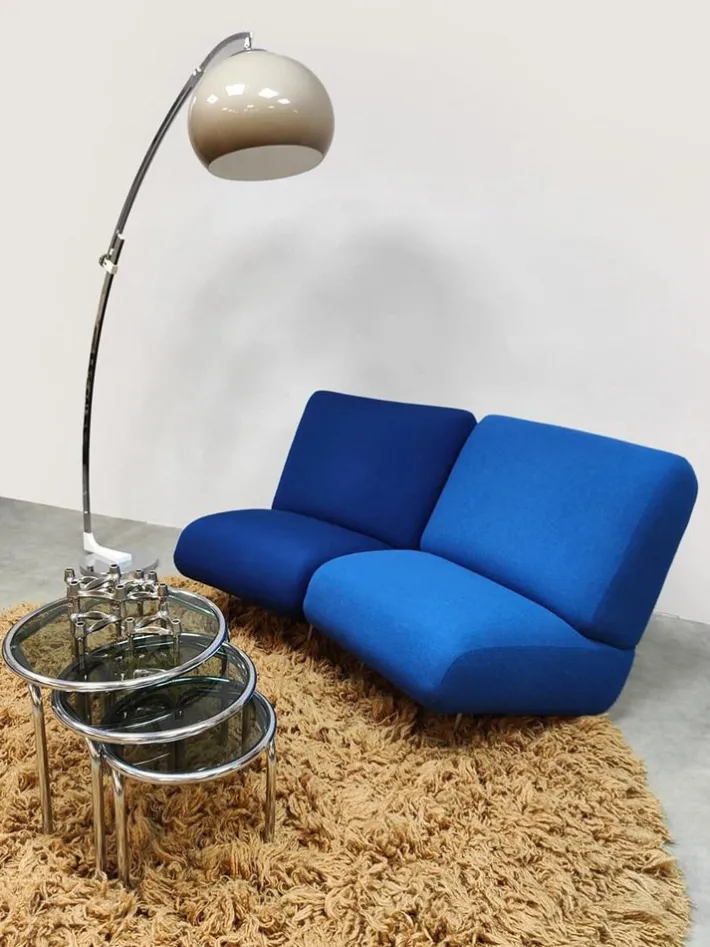 Pamono Vintage Two-Piece Modular Sofa by Theo Ruth for Artifort, 1950s, Set of 2 Outlet