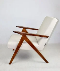 Pamono Vintage VAR B-310 Armchair in Beige Wool, 1970s