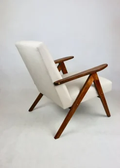 Pamono Vintage VAR B-310 Armchair in Beige Wool, 1970s
