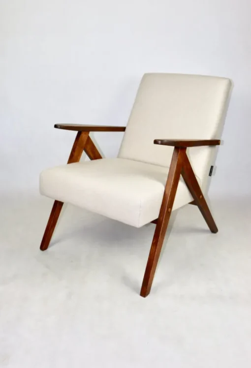 Pamono Vintage VAR B-310 Armchair in Beige Wool, 1970s