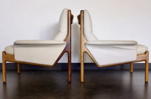 Pamono Vintage Venus Living Room Set by Illum Wikkelso for Silkeborg, 1960s, Set of 5 Outlet