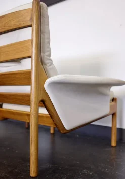 Pamono Vintage Venus Living Room Set by Illum Wikkelso for Silkeborg, 1960s, Set of 5 Outlet