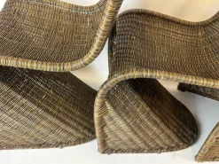 Pamono Vintage Vicker S Chairs in the style of Verner Panton, 1990s, Set of 4 Sale