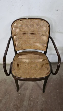 Pamono Vintage Vienna Straw Armchair, 2000s Hot