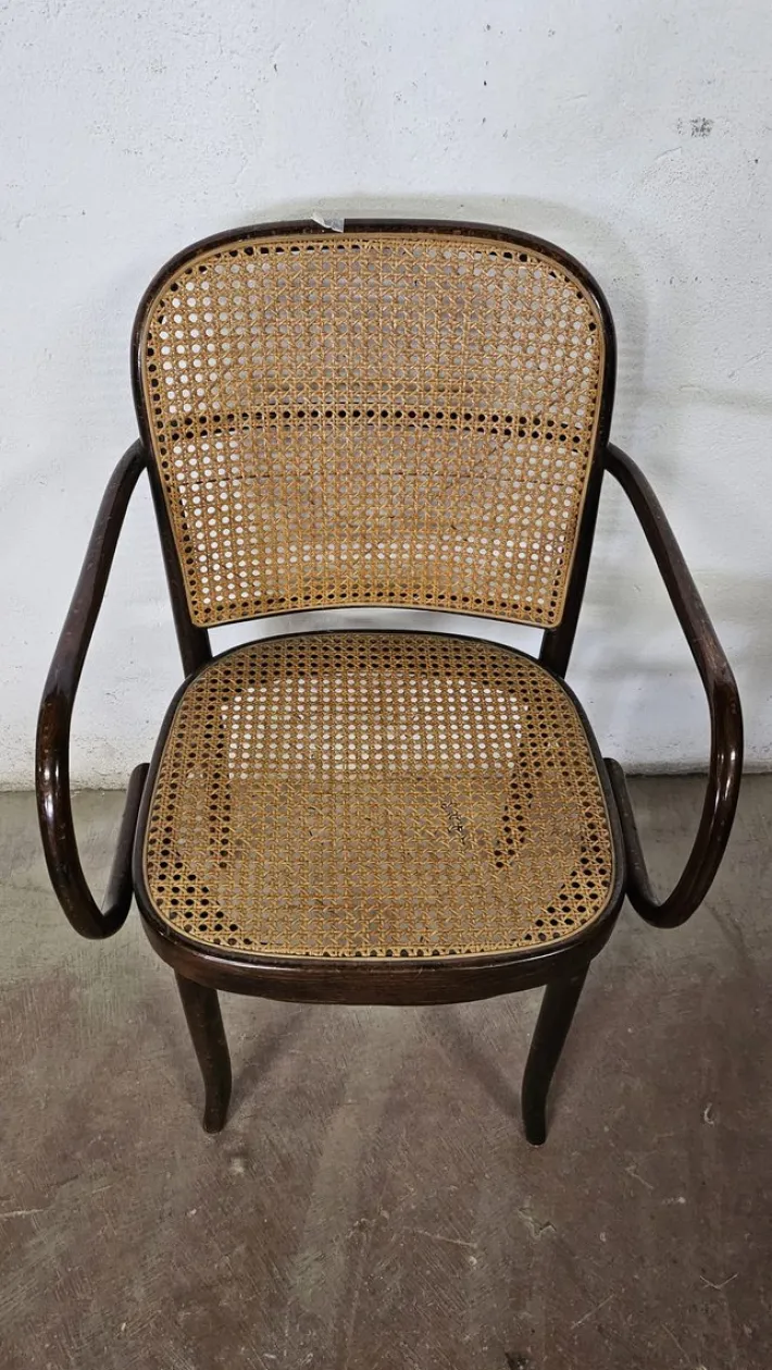 Pamono Vintage Vienna Straw Armchair, 2000s Hot