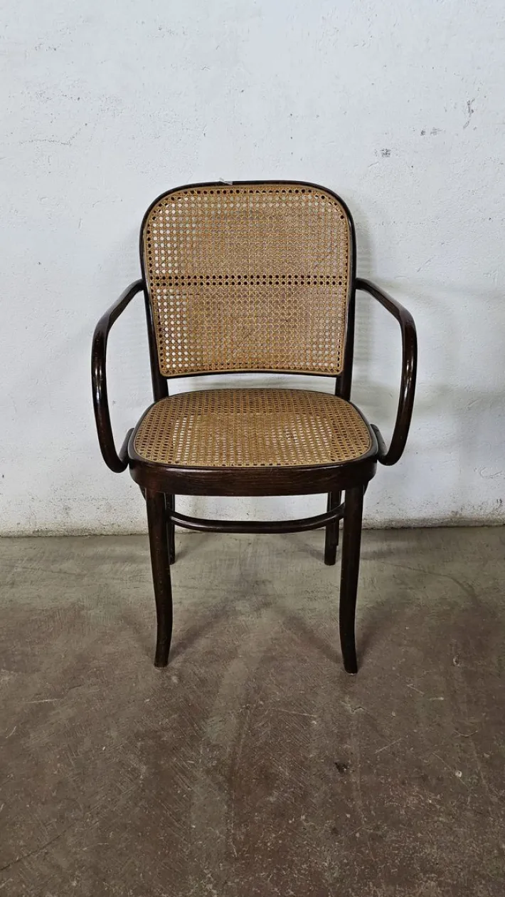 Pamono Vintage Vienna Straw Armchair, 2000s Hot