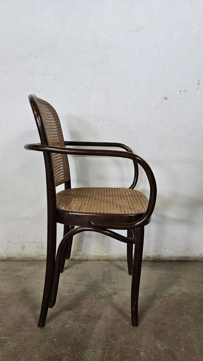 Pamono Vintage Vienna Straw Armchair, 2000s Hot