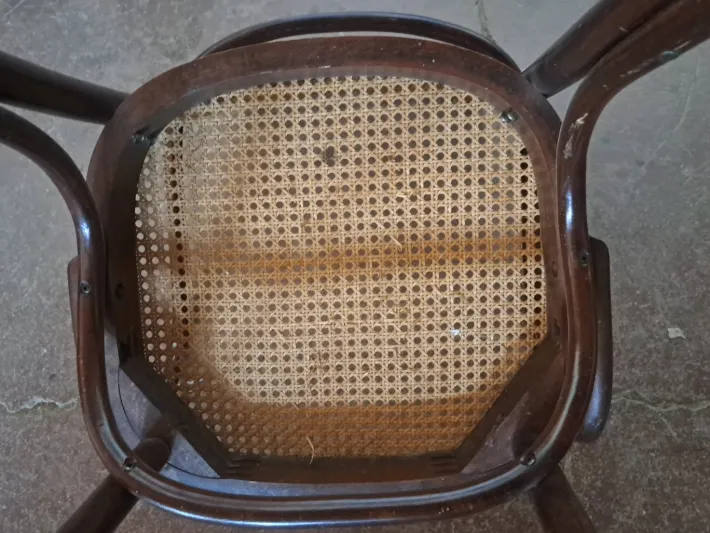 Pamono Vintage Vienna Straw Armchair, 2000s Hot