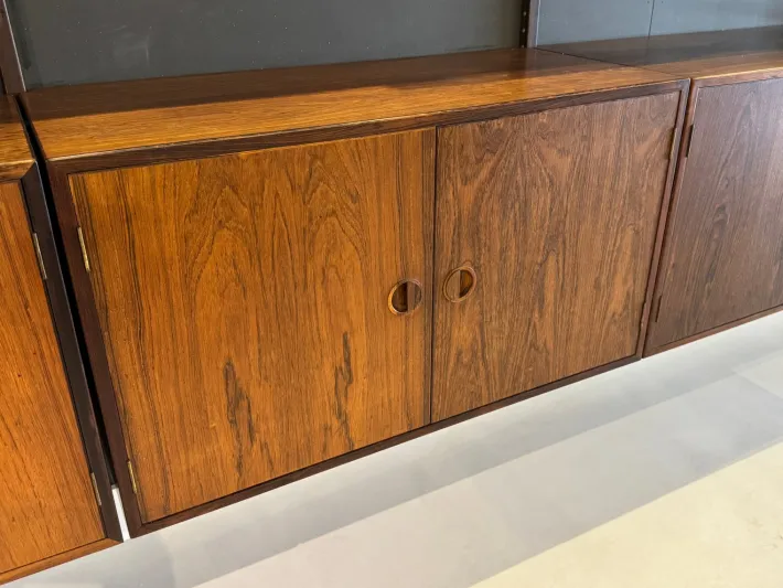 Pamono Vintage Wall System in Rosewood New