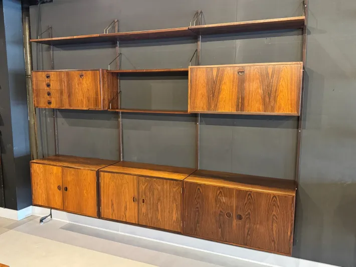 Pamono Vintage Wall System in Rosewood New