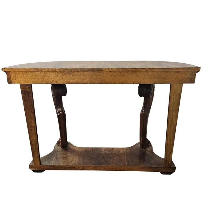 Pamono Vintage Walnut Console Table, 1930s Outlet