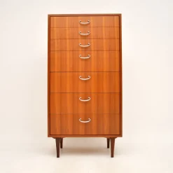 Pamono Vintage Walnut Tallboy from Meredew, 1960s Online