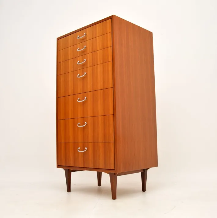 Pamono Vintage Walnut Tallboy from Meredew, 1960s Online