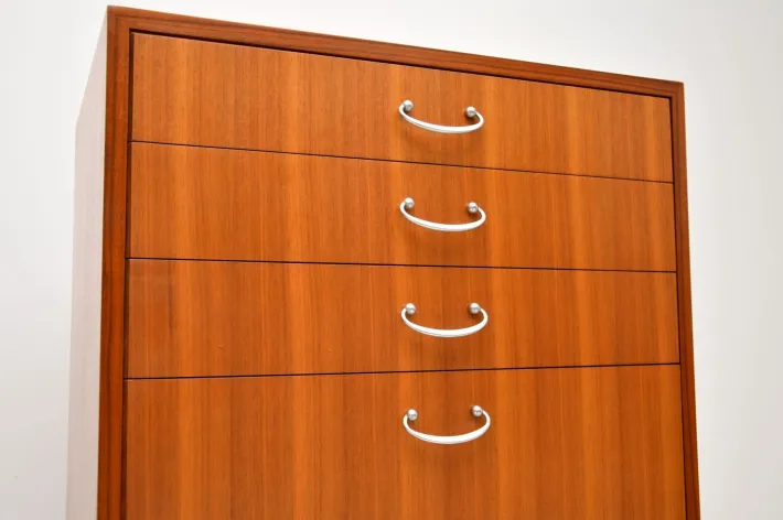 Pamono Vintage Walnut Tallboy from Meredew, 1960s Online