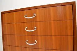 Pamono Vintage Walnut Tallboy from Meredew, 1960s Online