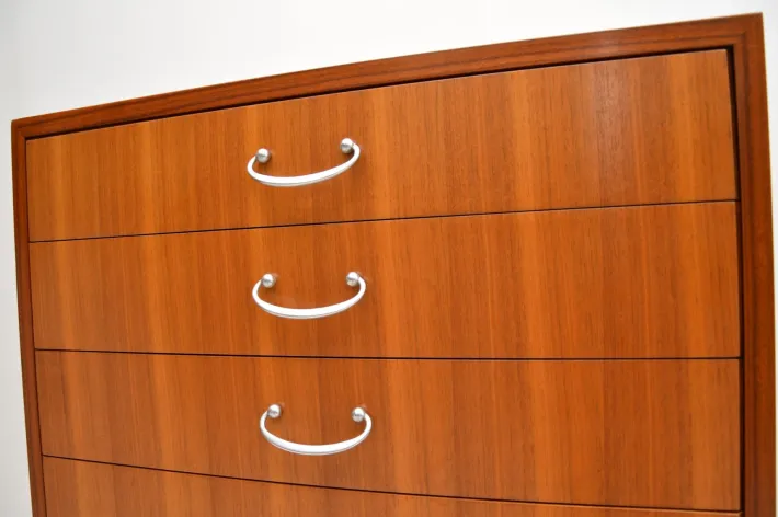 Pamono Vintage Walnut Tallboy from Meredew, 1960s Online