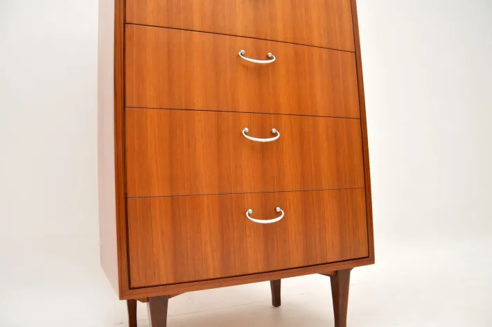 Pamono Vintage Walnut Tallboy from Meredew, 1960s Online