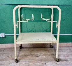 Pamono Vintage White Hospital Table