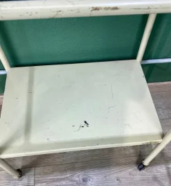 Pamono Vintage White Hospital Table