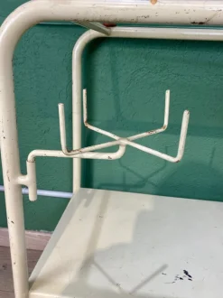 Pamono Vintage White Hospital Table
