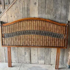 Pamono Vintage Wicker & Cane Headboard New
