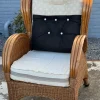 Pamono Vintage Wicker Armchair, 1980s