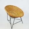 Pamono Vintage Wicker Armchair, 1970s