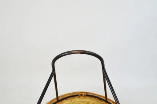 Pamono Vintage Wicker Armchair, 1970s