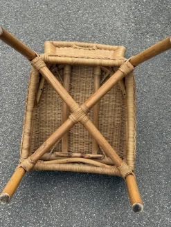 Pamono Vintage Wicker Chairs, Set of 4