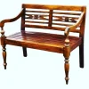 Pamono Vintage Windsor Wooden Bench Discount