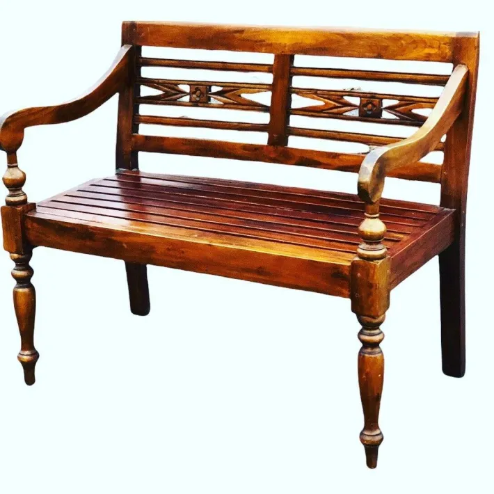 Pamono Vintage Windsor Wooden Bench Discount