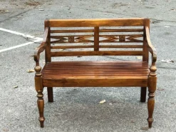Pamono Vintage Windsor Wooden Bench Discount