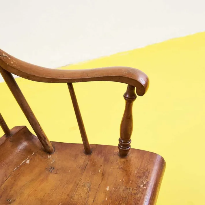Pamono Vintage Wood Rocking Chairs Discount