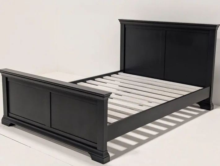 Pamono Vintage Wooden Bed by Cotswold Outlet