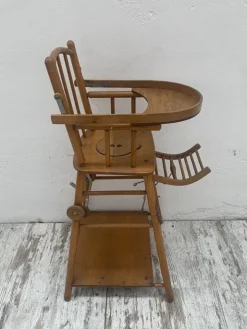 Pamono Vintage Wooden Children's Chair Hot