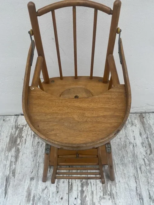 Pamono Vintage Wooden Children's Chair Hot