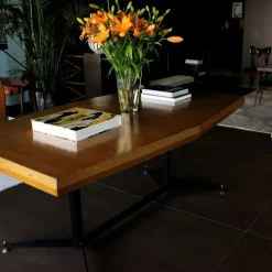 Pamono Vintage Wooden Conference Table Sale