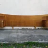 Pamono Vintage Wooden Headboard, 1960s Clearance