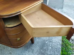 Pamono Vintage Wooden Headboard, 1960s Clearance