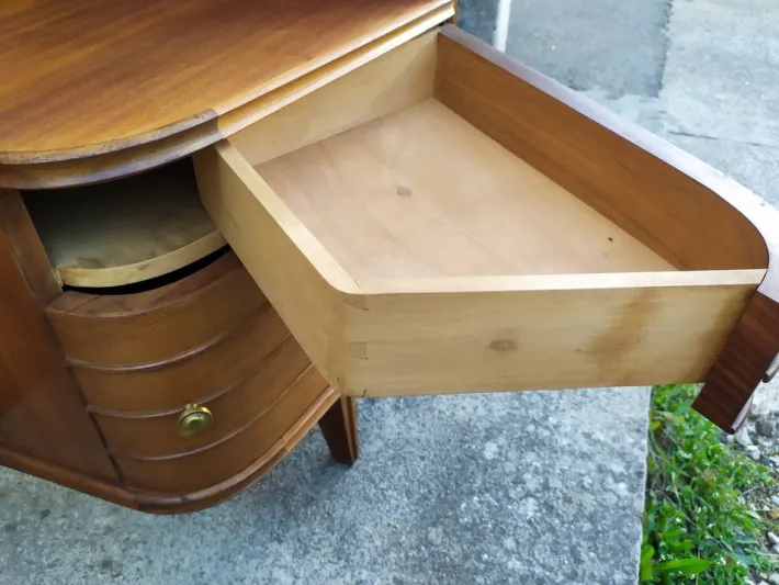 Pamono Vintage Wooden Headboard, 1960s Clearance