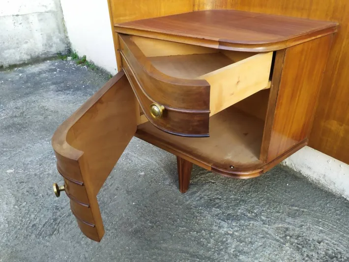 Pamono Vintage Wooden Headboard, 1960s Clearance