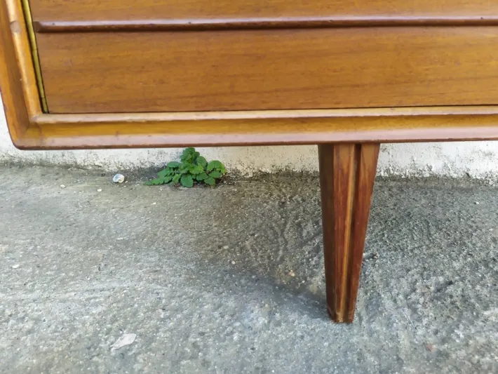 Pamono Vintage Wooden Headboard, 1960s Clearance